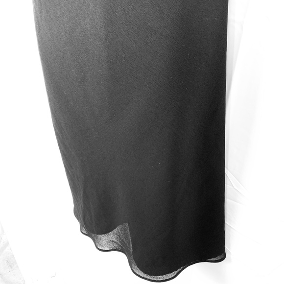 R&K ORIGINALS Lined Little Black Dress LBD sz 12 - Picture 8 of 16